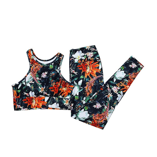 Sea Salt 2 Piece Bra+Pants Women's Tracksuit