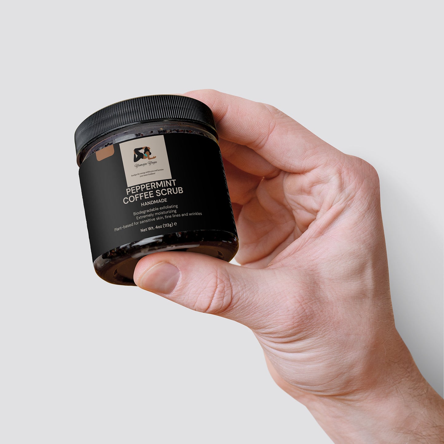 Peppermint Coffee Scrub