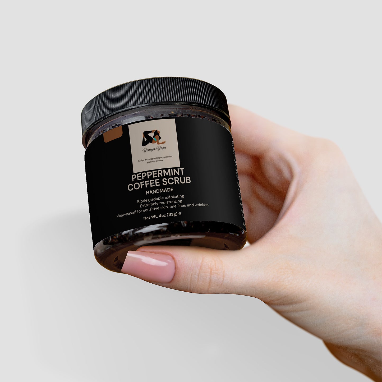 Peppermint Coffee Scrub