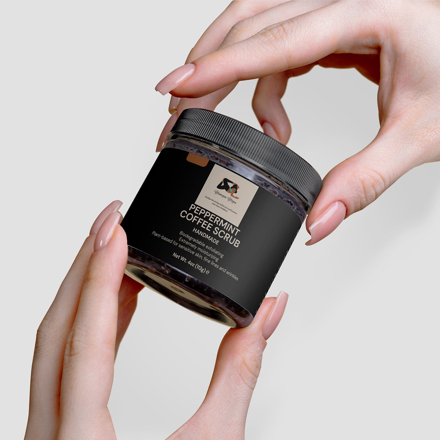 Peppermint Coffee Scrub