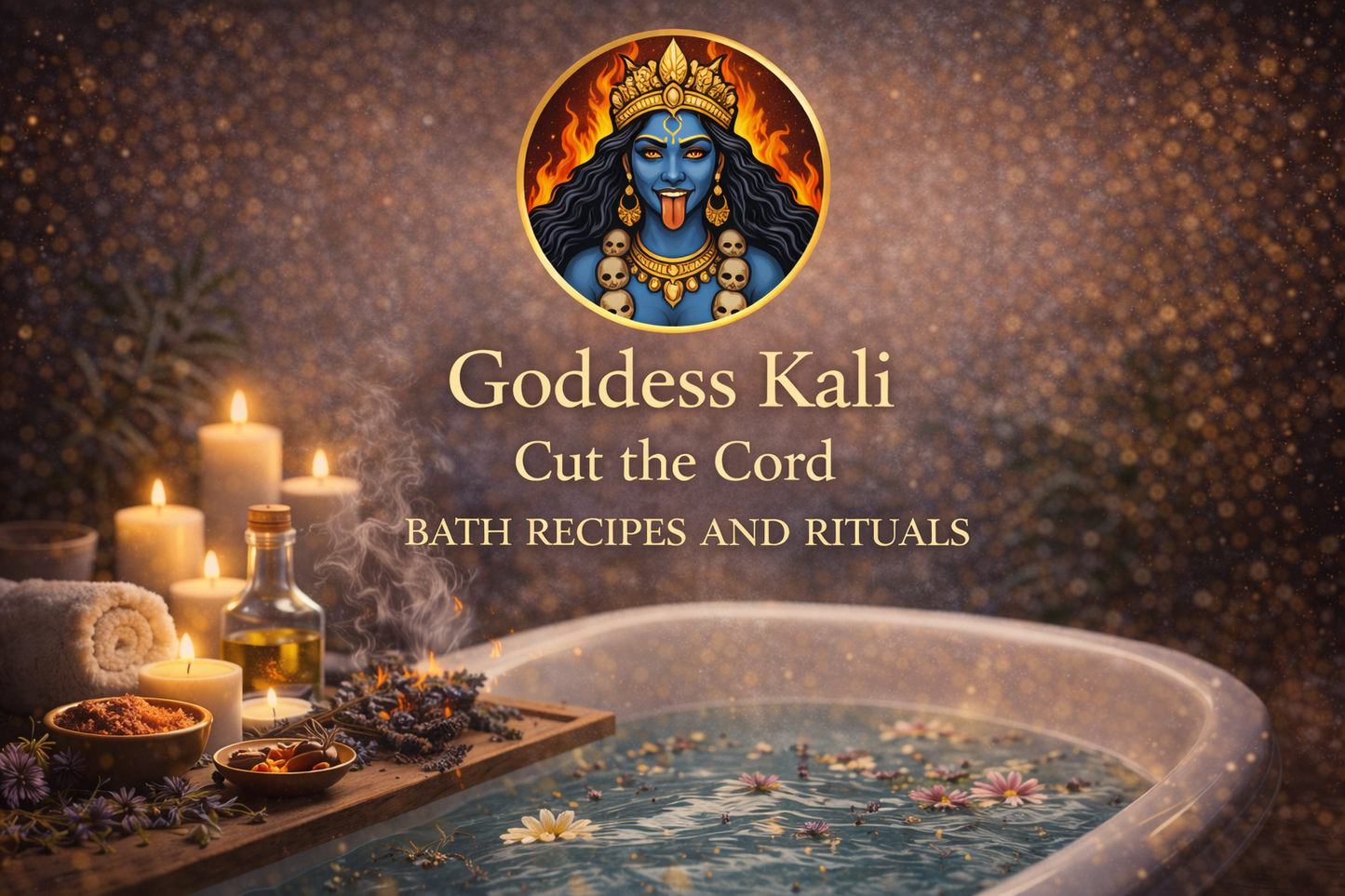 Bath Recipes and Rituals - Kali, Cut the Cord