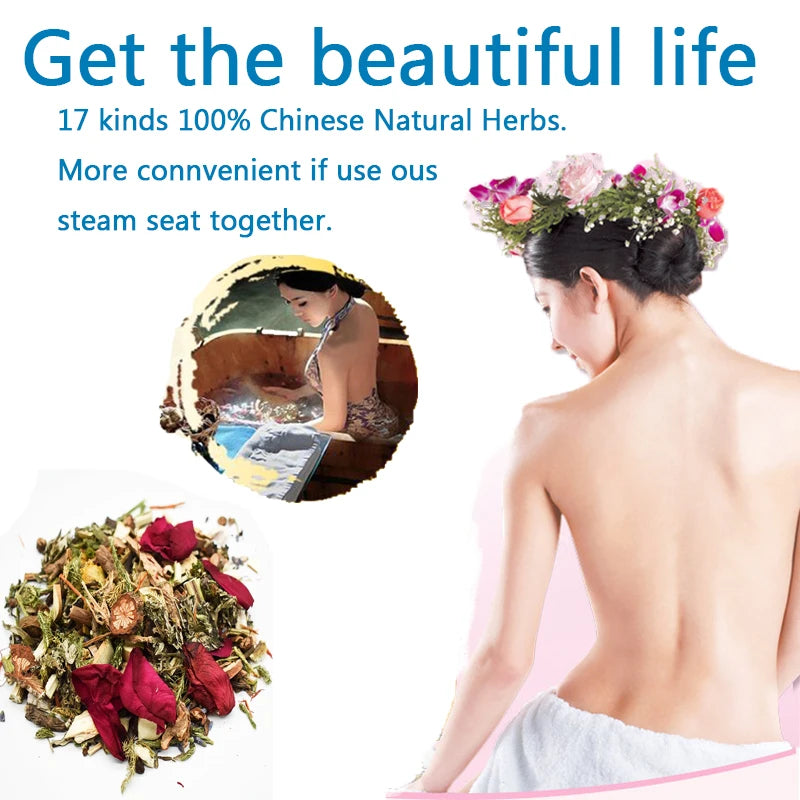 3pc/bag Ladies Yoni steam & Yoni steam Bidet Feminine Hygiene Yoni Steam Seat Chinese Herbal Yoni Steam SPA Women Vaginal Health
