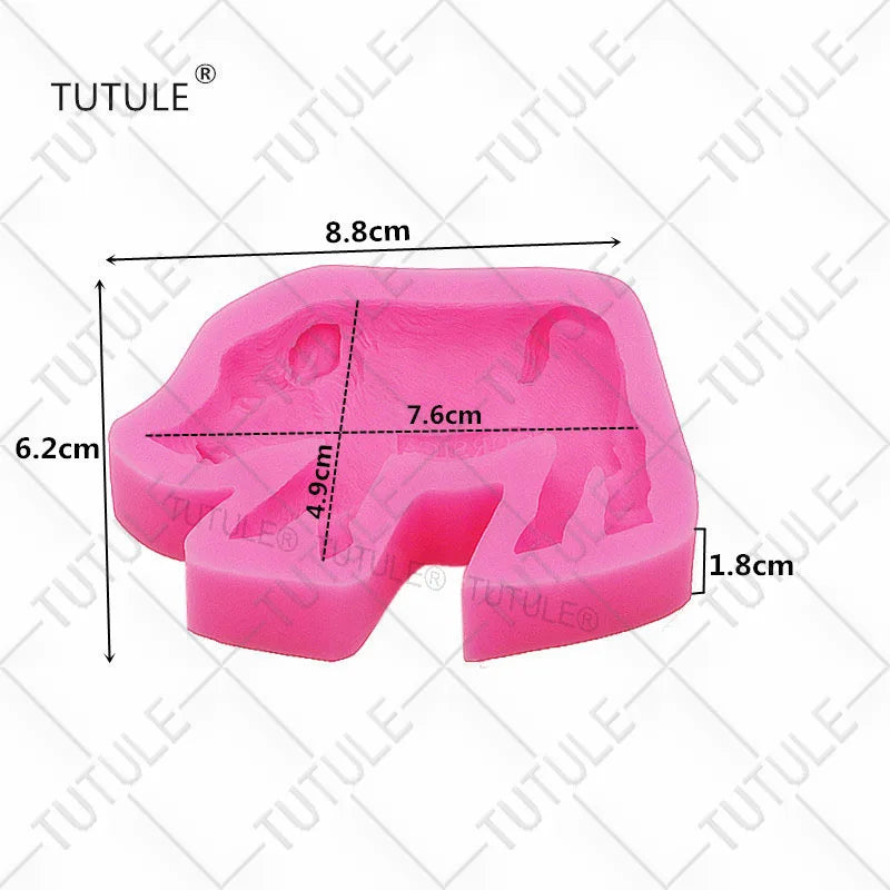 meerkat mold,Cake Tool FondantChocolateCandyClayCraftSoap Embeds,Cupcake Topper,Decorations,Meerkat,Warthog,Resin Dog head mold