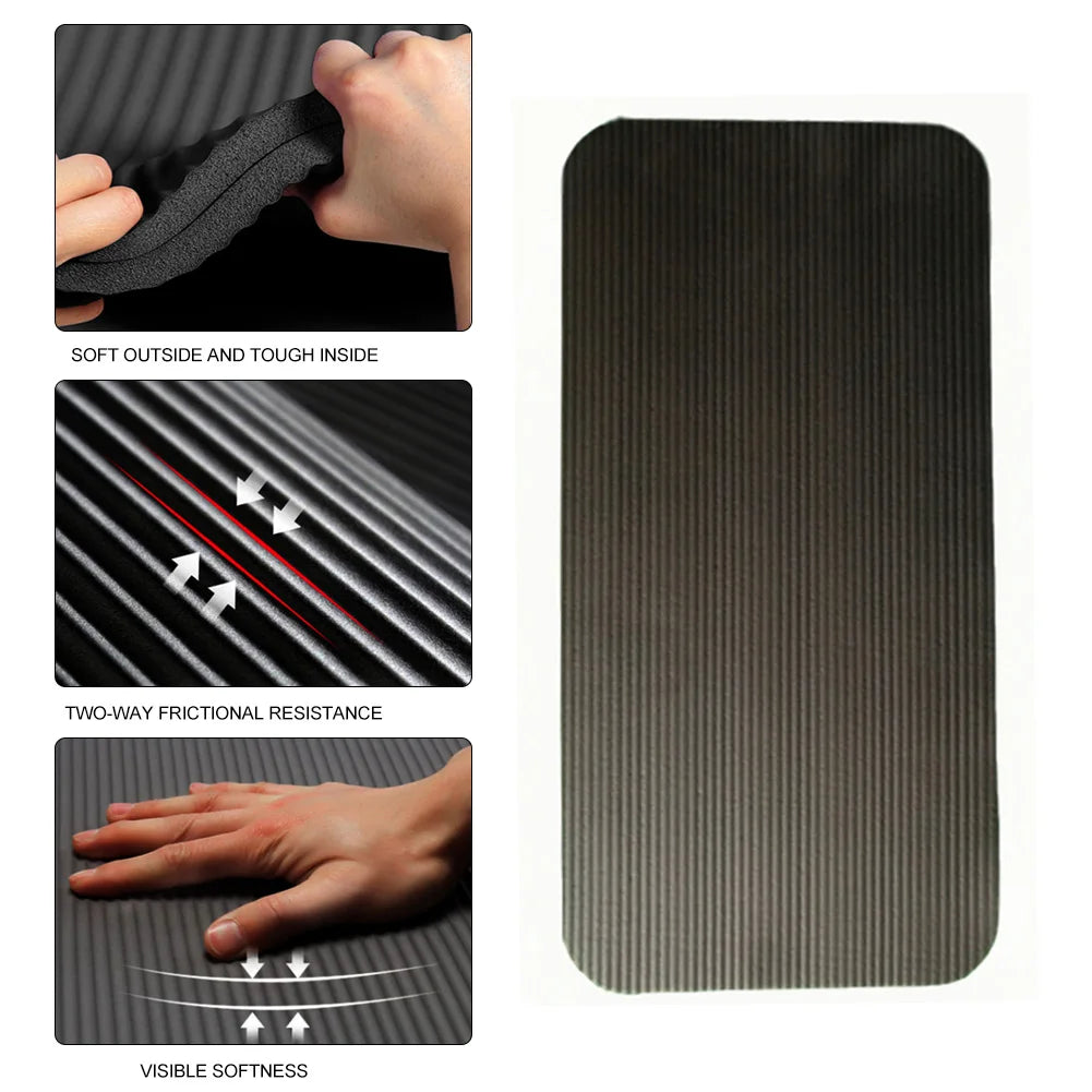 Yoga Mat 15MM Thick, Non-slip Fitness Pad For Yoga Exercise Pilates Meditation Gym Extra Thicken Exercise Durable Workout Mat