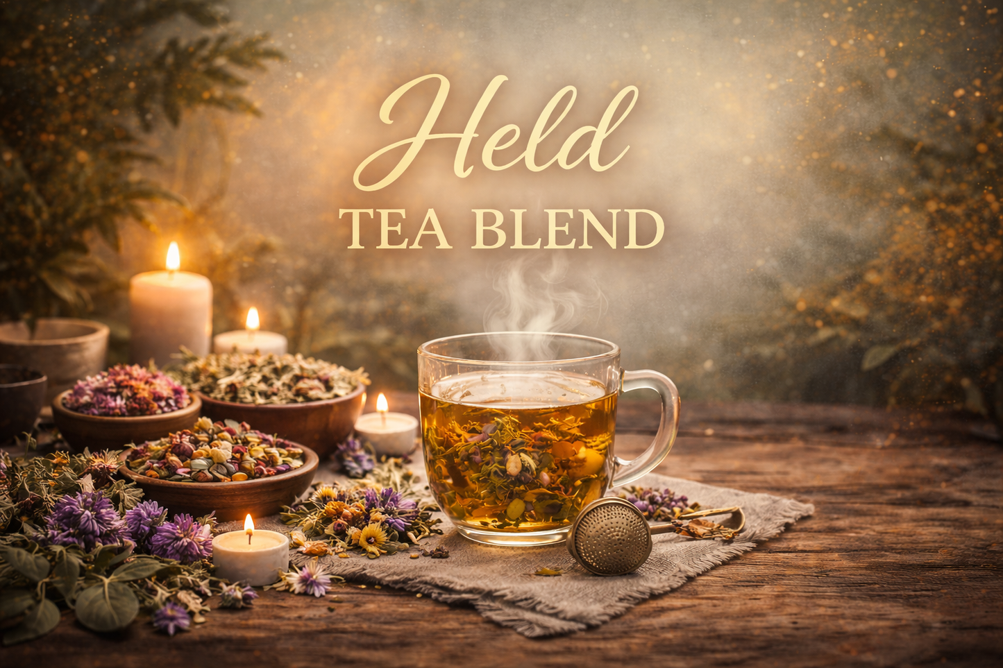 Herbal Tea Blend Recipe - Held