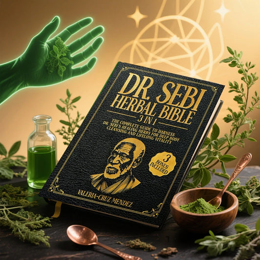 Dr. Sebi Herbal Bible 3-in-1: Detoxify and Cleanse Your Body with Dr. Sebi's Healing Herbs for Lasting Health and Vitality