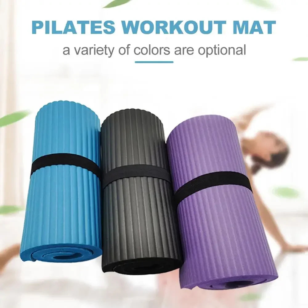 Yoga Mat 15MM Thick, Non-slip Fitness Pad For Yoga Exercise Pilates Meditation Gym Extra Thicken Exercise Durable Workout Mat