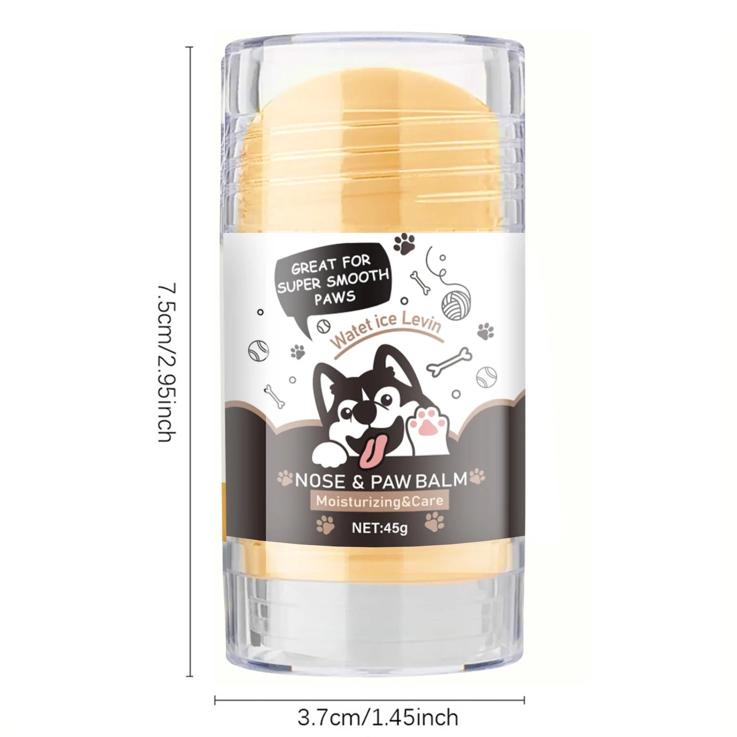 Pet Nose and Foot Moisturizing Cream - Containing Honey and Glycerin Pet Care Sticks, Powerful Moisturizing, Gentle and Non-Irritating, Suitable for Cats and Dogs