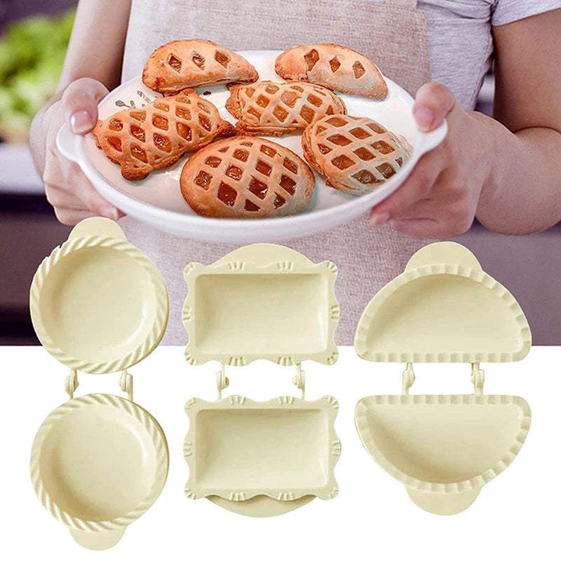 1pcs Dessert Mold Easy To Clean Not Sticky Baking Anti-deformed Classic Mini Hand Pie Molds Kitchen Tool Accessories For Bakery