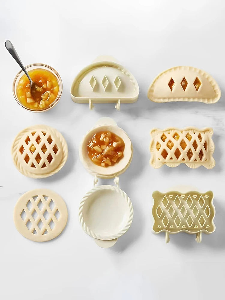 1pcs Dessert Mold Easy To Clean Not Sticky Baking Anti-deformed Classic Mini Hand Pie Molds Kitchen Tool Accessories For Bakery