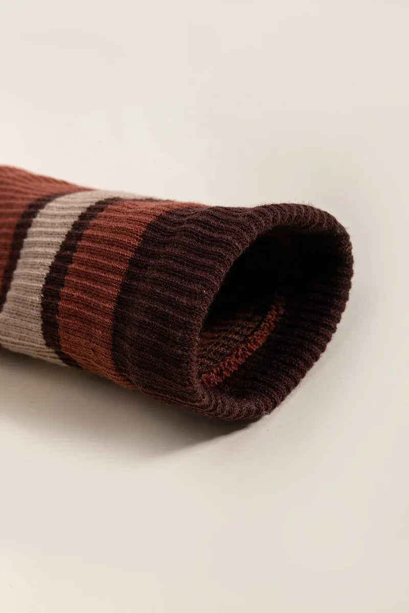 Pilates Yoga Socks Women Five Toes Cotton Long Socks Stockings Professional Silicone Anti-slip Floor Fitness Dance Sports Socks