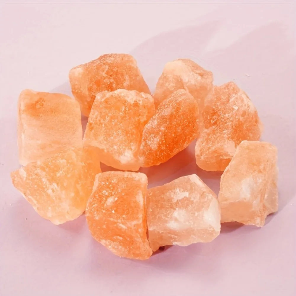 Natural Himalayan Salt Raw Stone Crystal Stone Aromatherapy Stone Essential Oil Diffuser Home Office Decoration Shape Random