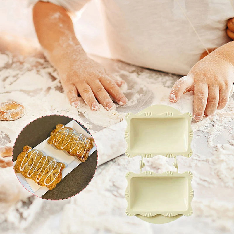 1pcs Dessert Mold Easy To Clean Not Sticky Baking Anti-deformed Classic Mini Hand Pie Molds Kitchen Tool Accessories For Bakery