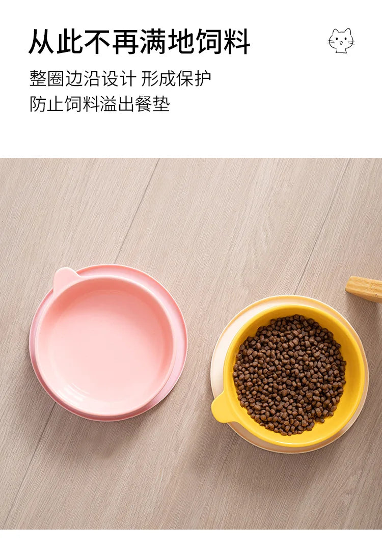 Pet meal mats are leak proof waterproof anti slip dirty and easy to cleanThey are rubber mats for cat and dog bowls and utensils