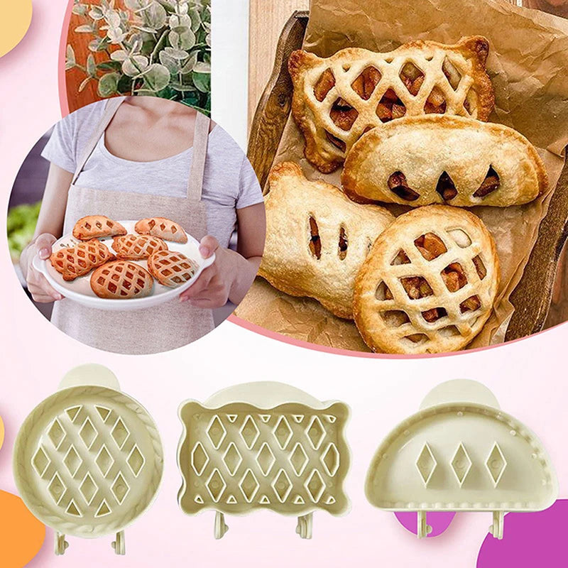 1pcs Dessert Mold Easy To Clean Not Sticky Baking Anti-deformed Classic Mini Hand Pie Molds Kitchen Tool Accessories For Bakery