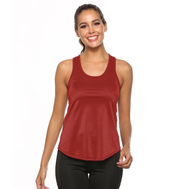 Quick Drying Mesh Vest Tank Top Camisole