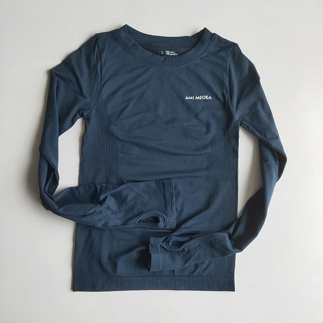 Peeli Long Sleeve Yoga Shirts