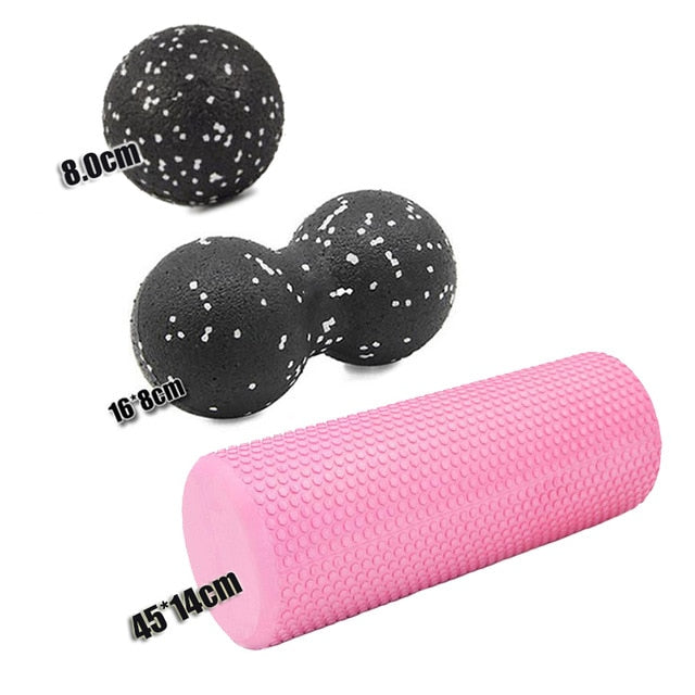 30/45/60CM Yoga Foam High-density EVA Muscle Roller
