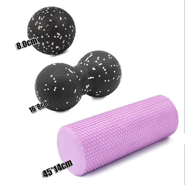 30/45/60CM Yoga Foam High-density EVA Muscle Roller