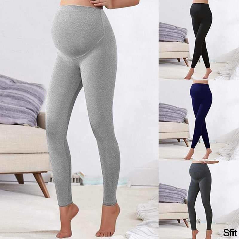 SFIT Maternity Belly Support Leggings High Waist Gym Leggings