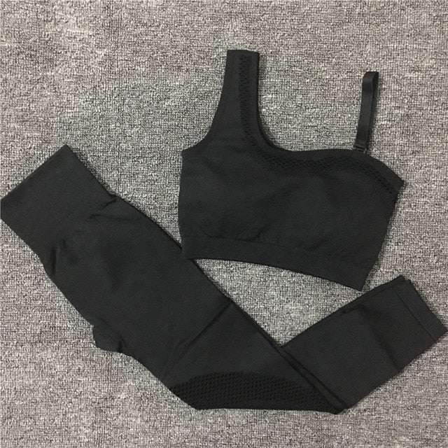 CEODOGG Seamless Workout Yoga Sets