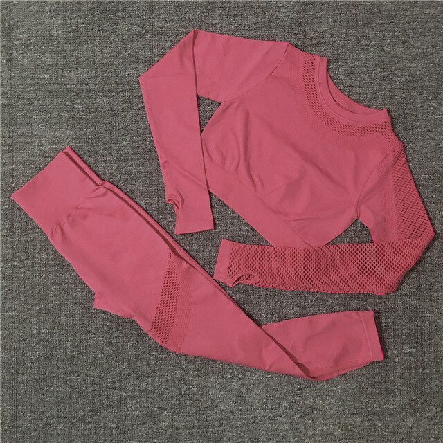 CEODOGG Seamless Workout Yoga Sets