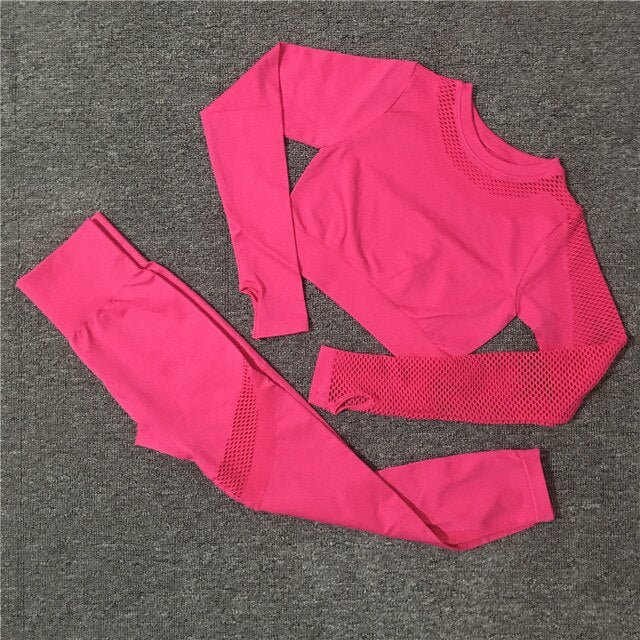 CEODOGG Seamless Workout Yoga Sets