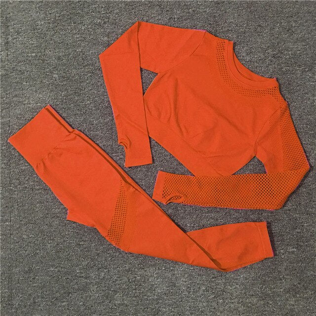 CEODOGG Seamless Workout Yoga Sets