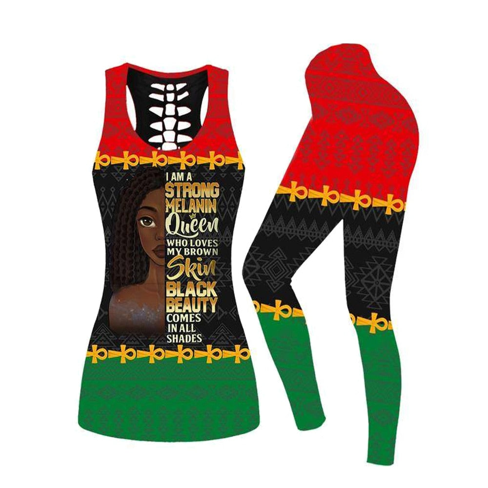 RBG Melanin Yoga Set