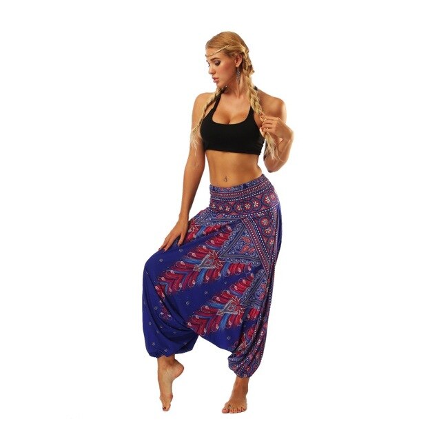 Bohemian Print Yoga Pants