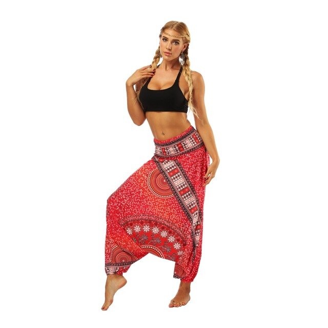 Bohemian Print Yoga Pants