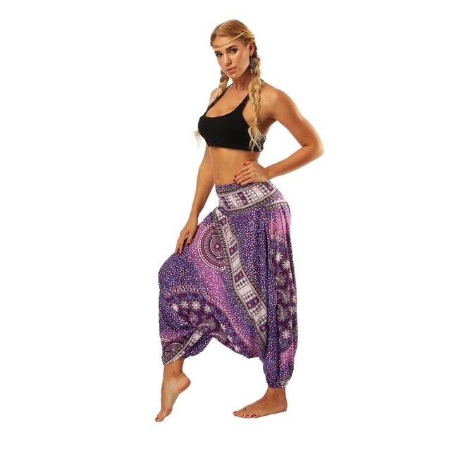 Bohemian Print Yoga Pants