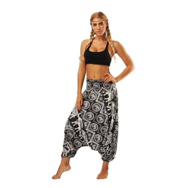 Bohemian Print Yoga Pants